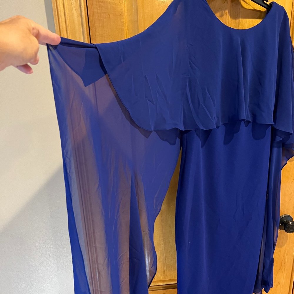 Sheer overlay party dress